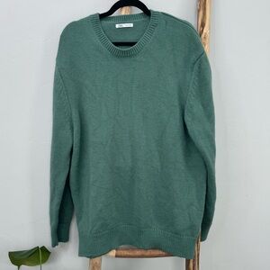 ZARA Teal Textured Sweater